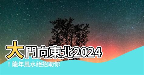 大門向東北九運|【大門向東北九運】2024龍年風水指南！大門向東北九運的招財。